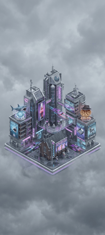 Terrella app diorama wallpaper